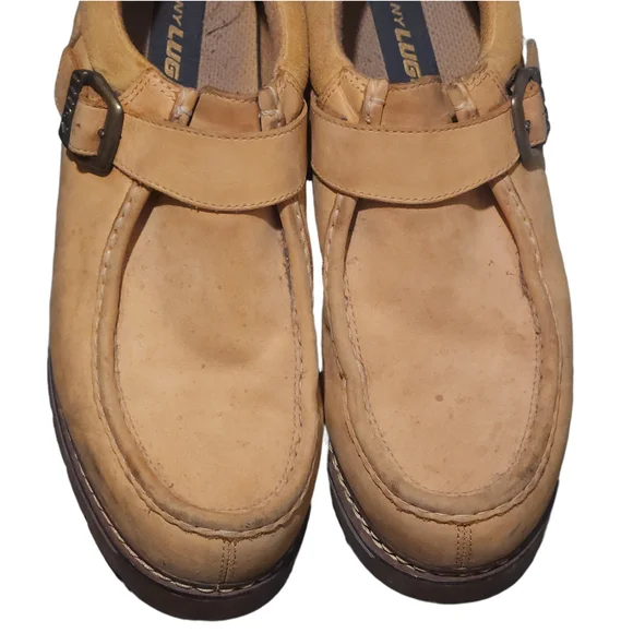 Lugz Tan Suede Low Top Boots Size 13M - Picture 8 of 10